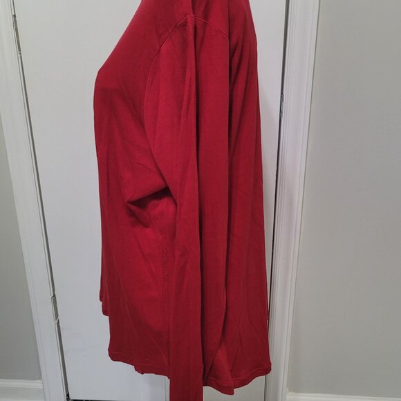 Westbound Long Sleeve Tshirt with Curved Hem - Picture 3 of 6